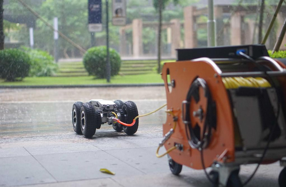 285秦淮管道检测机器人